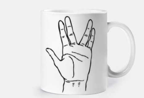 Saludo vulcano - Universo Geek