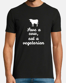 salvar a una vaca come vegetariana