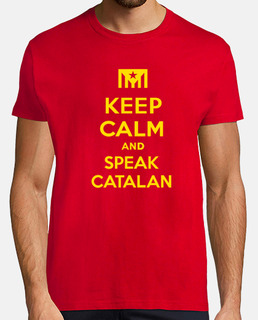 Samarreta Keep Calm and Speak Catalan 2
