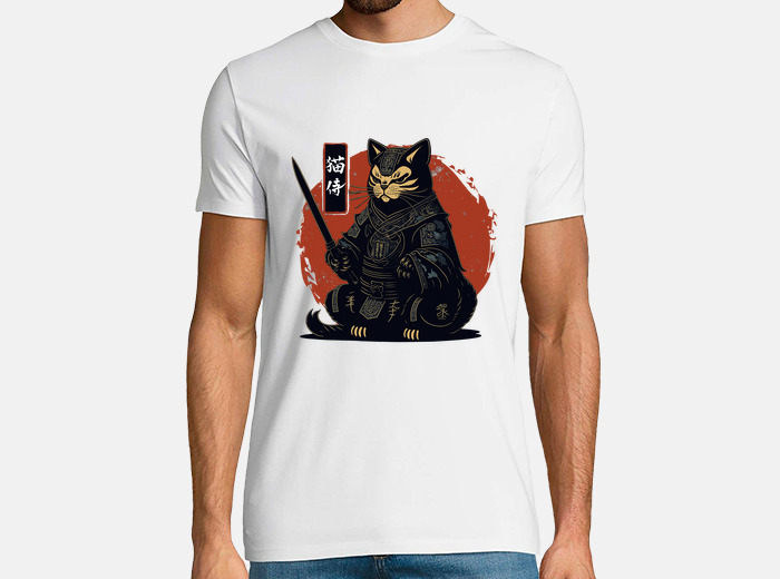 Samurai cat 2024 t shirt