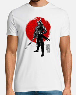 samurai with two katanas