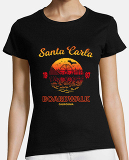 santa carla boardwalk camiseta para mujer