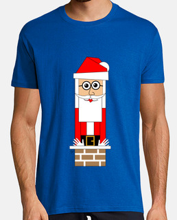 santa claus - fireplace