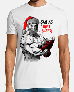 santa gives slaps
