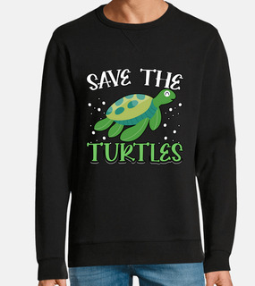 Save The Turtles Cute Turtle