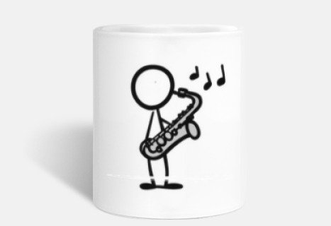 Saxofón minimalista