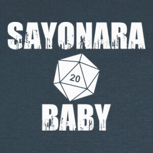 T-shirt Sayonara bebè - t-t-shirt giochi di ruo