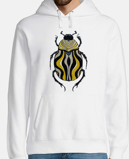 scarabeo freddo con disegno a strisce d