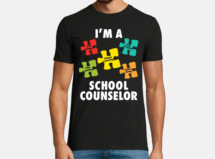 School counselor funny appreciation t shirt tostadora