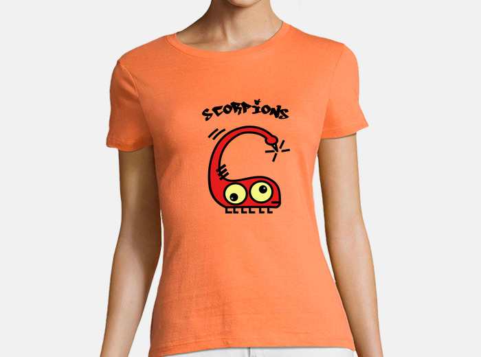 Camiseta discount scorpions mujer