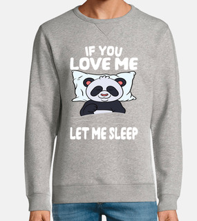 se mi ami lasciami dormire panda