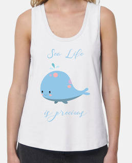Sea life is precious - whale