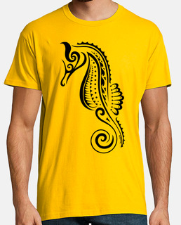 seahorse tribal man