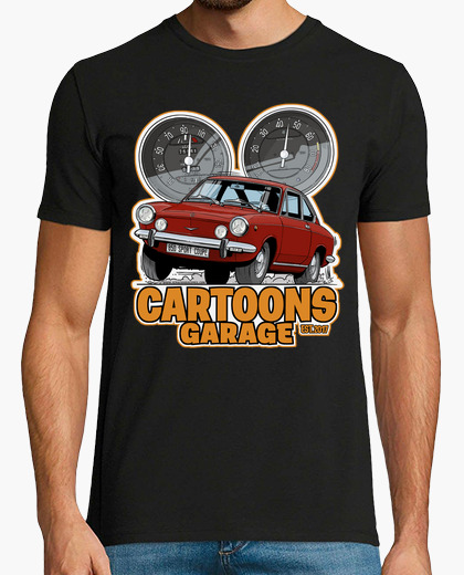 Seat-fiat 850 sc cartoons garage t-shirt