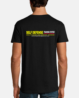 self defense logo front back