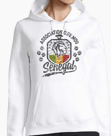Senegal lion terra oremou hoodie
