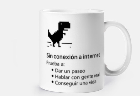 senza c one connessione a Internet geek