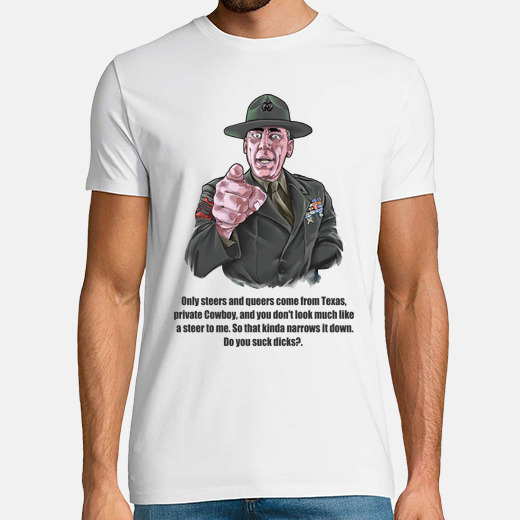 Only Steers And Queers Come From Texas Sergeant Hartman - Only steers and queers come from Texas... (Full