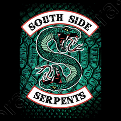 Camiseta serpientes surenas southside s. laTostadora