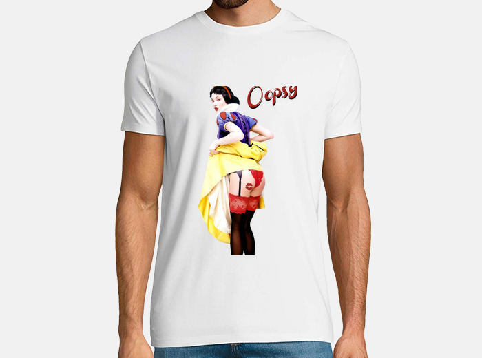 Camiseta blanca online nieves