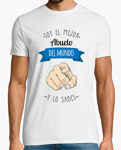 T Shirt Sfondo Chiaro Migliore Nonno In Tutto Il Mondo E Si Sa Tostadora It
