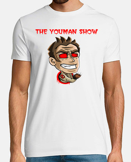 shirt. logo channel youman le spectacle, manches courtes homme