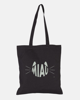 Shopper di stoffa, colore nero