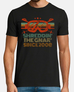 shreddin the gnar desde 2008 esquiando