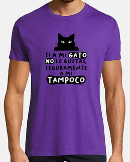 Si a mi gato no le gustas - negro