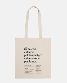 Si no ens entenem (tote bag)