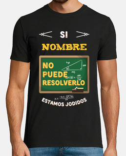 Si no puede reseolverlo estamos jodidos