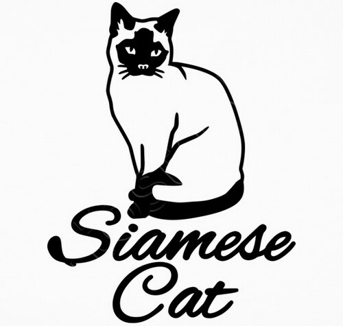 T Shirt Gatto Siamese 1293898 Tostadorait