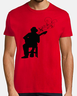 silhouette chitarrista fla men co not c