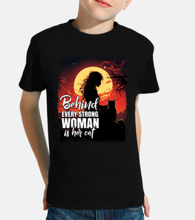 Silhouette Girl Beside Every Strong