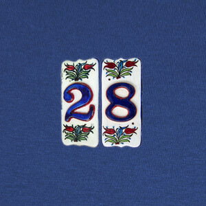 Nameplate symbol twenty eight T-shirts