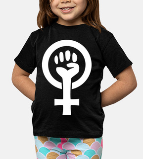 Símbolo feminista (blanco)