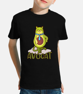simpatico e divertente gatto avocado av