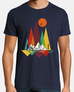 Simple Mountains White