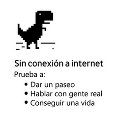Sin conexión a internet dinosaurio frik | laTostadora Sin conexión a internet dinosaurio frik | laTostadora