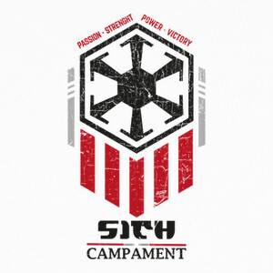 Camisetas Sith Campament (Light ed)