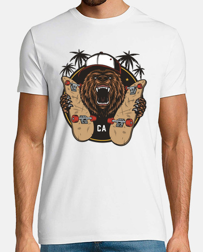skate bear t-shirt