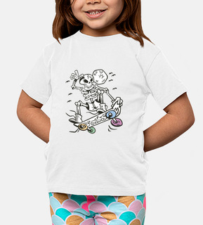 skateur squelette