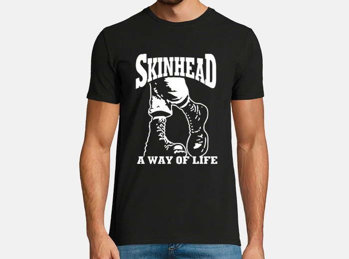 Camiseta skinhead. a way of life laTostadora