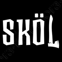 Skol salute viking ragnar t-shirt