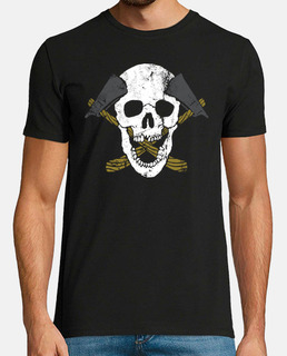 Skull and Axes Short Sleeve T-Shirt