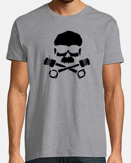 SKULL PISTONS NEGRO
