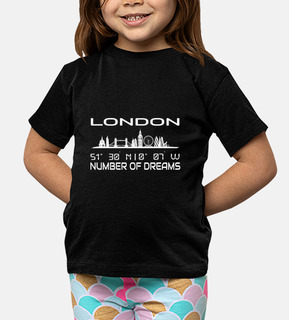 skyline di londra sagoma gps