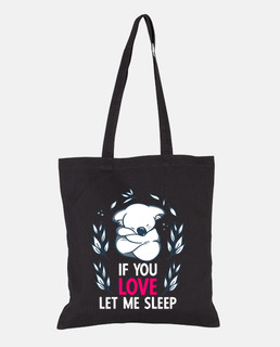 Sleeping Koala with Love for Koalas