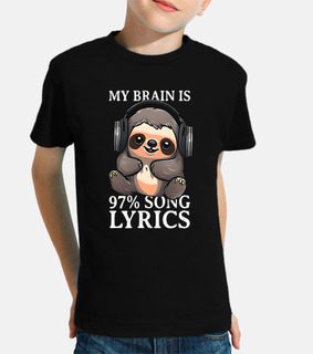 Sloth Headphones Music DJ Song Lyrics