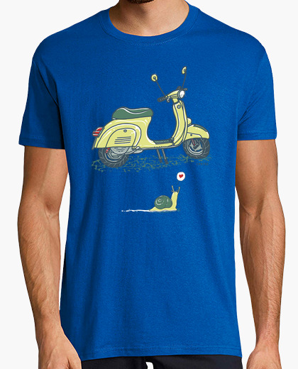 Snail and vespa shirt t-shirt
